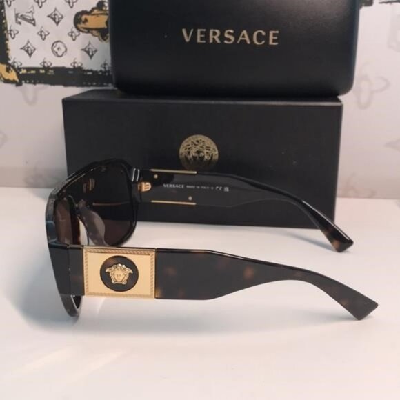 NEW AUTHENTIC Versace Tortoise Shell Sunglasses VE4436U - Picture 11 of 15